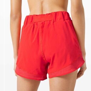 Lululemon Hotty Hot High Rise Short 4" *Mesh
Carnation Red RARE!